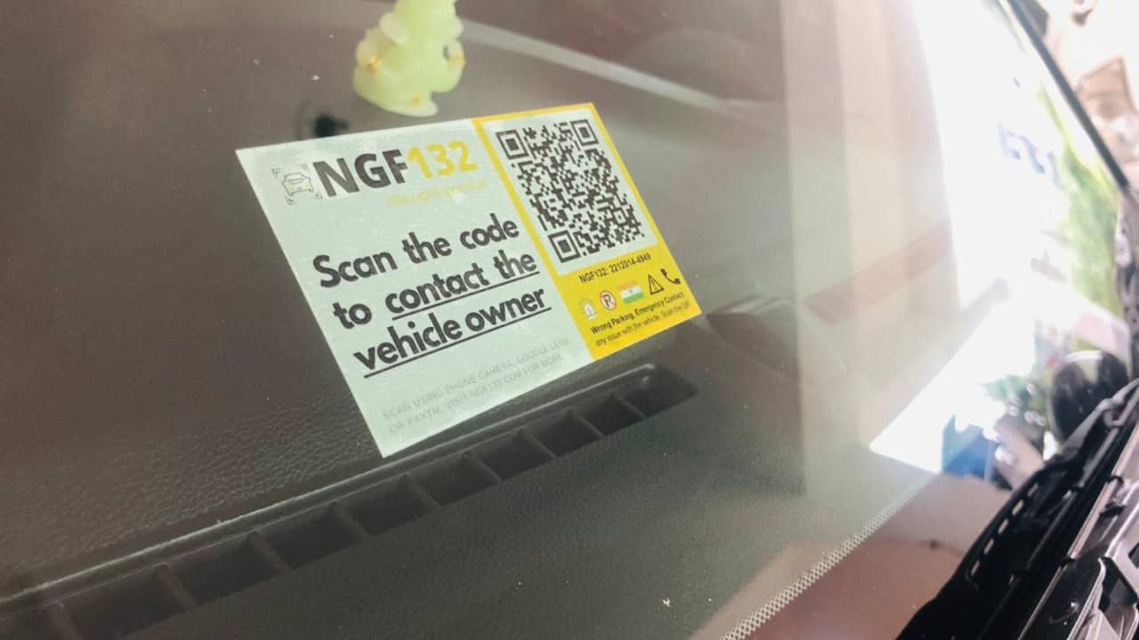 No Need To Leave Your Phone Number On The Dashboard Of Your Car Anymore. |  NGF132