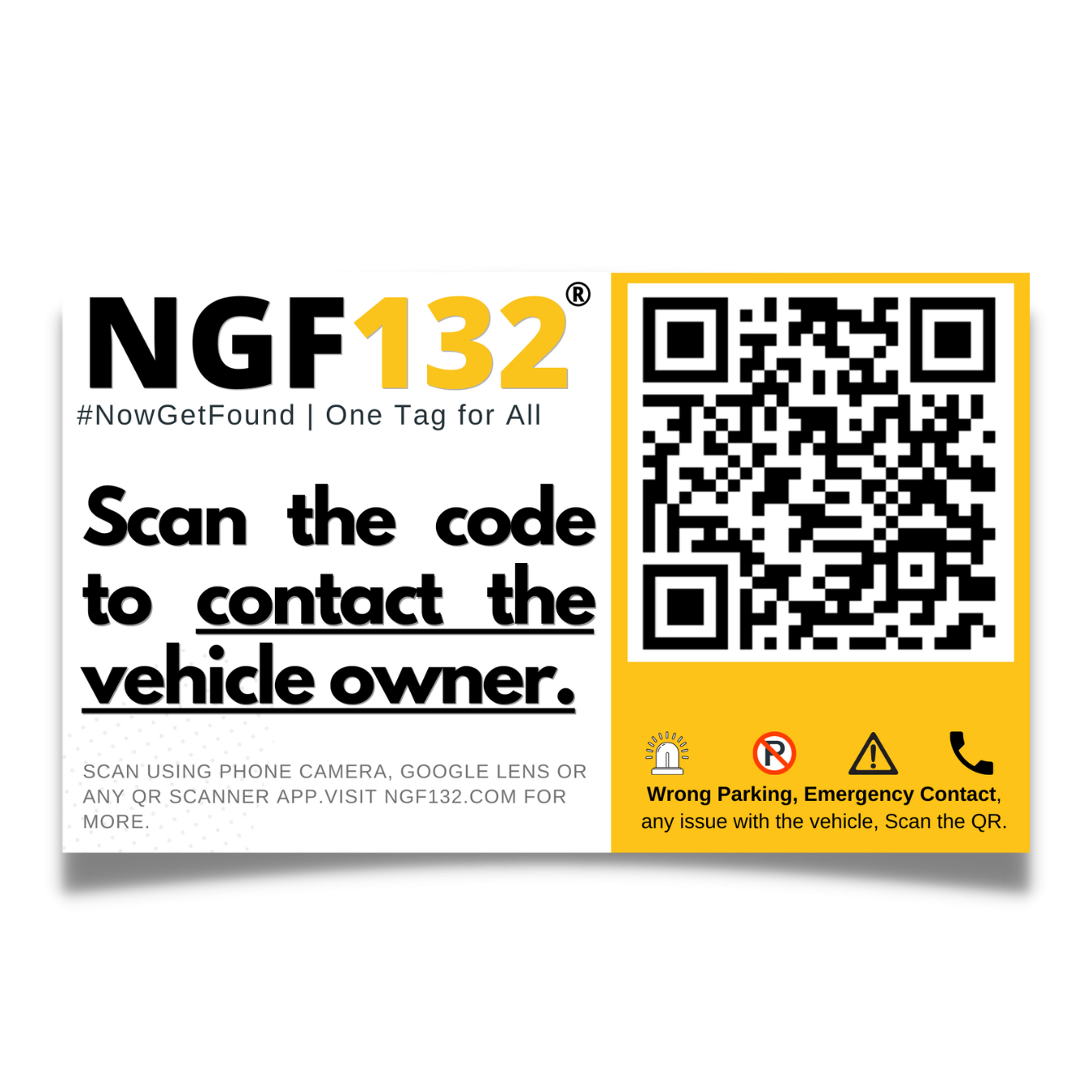 ngf132-car-and-bike-parking-tag-contact-vehicle-owner-without-sharing